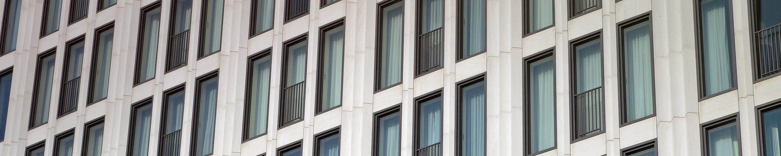 Façade d'un bâtiment.