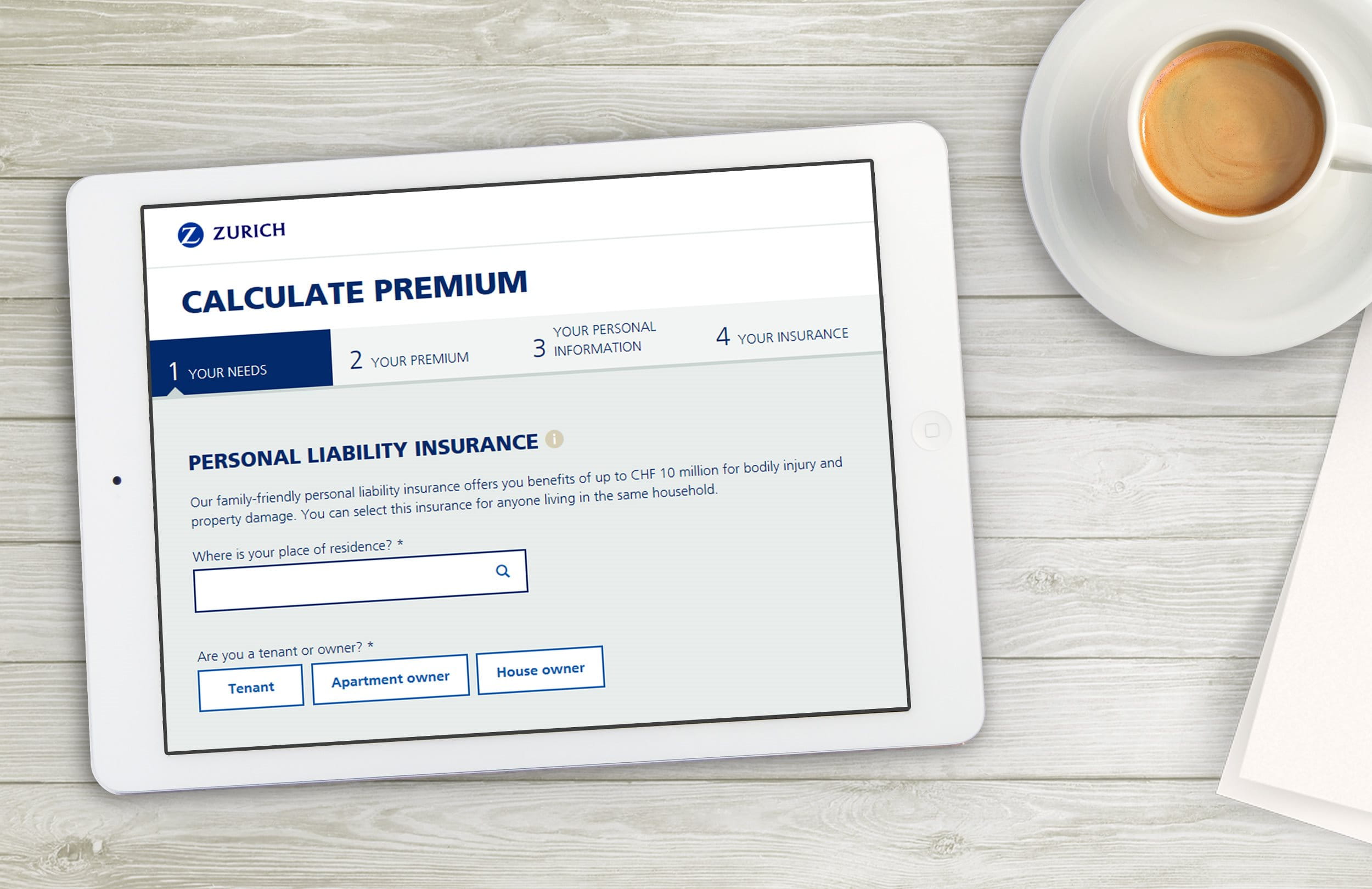 Personal liability insurance