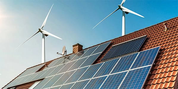 Énergie solaire et éolienne