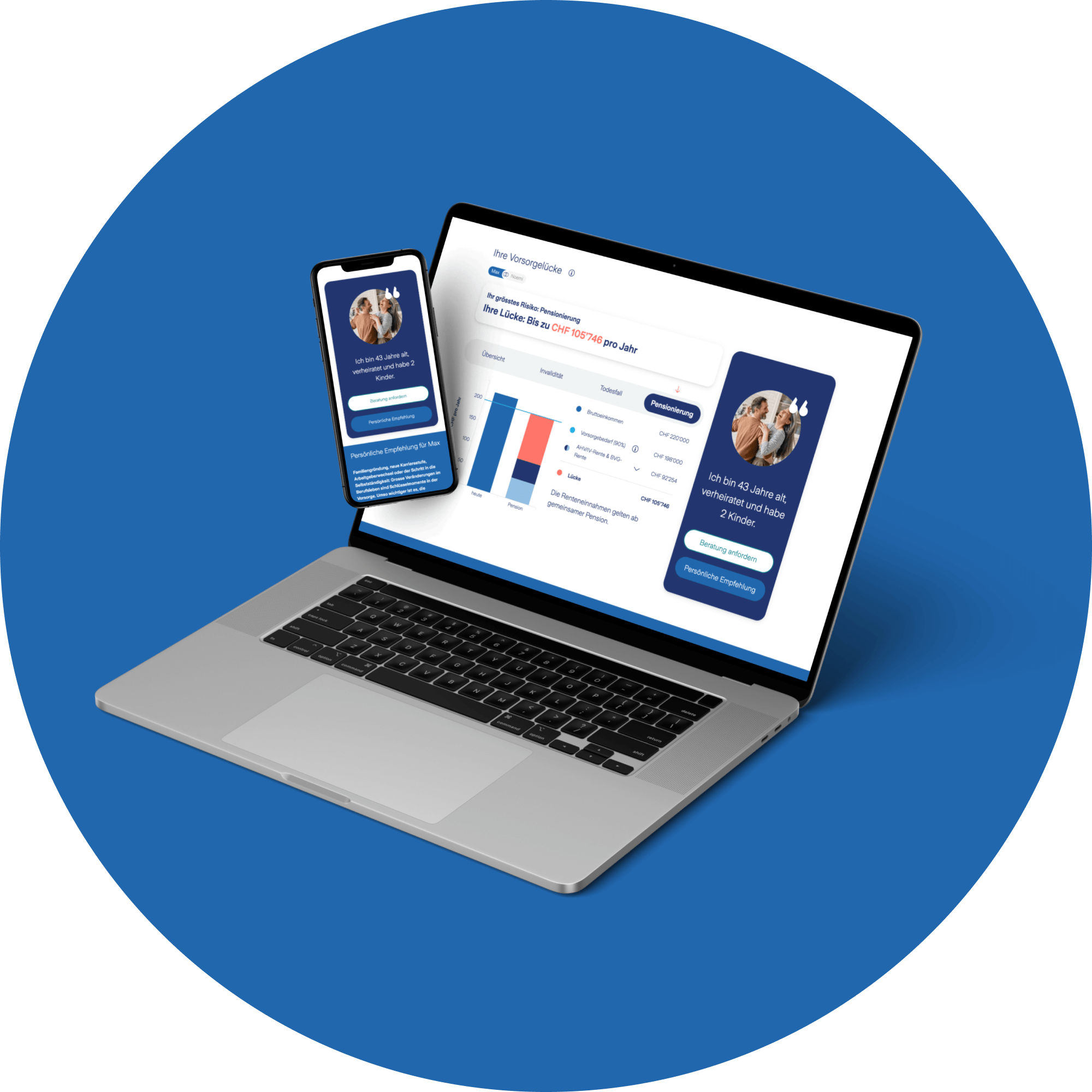 Laptop Vorsorgerechner