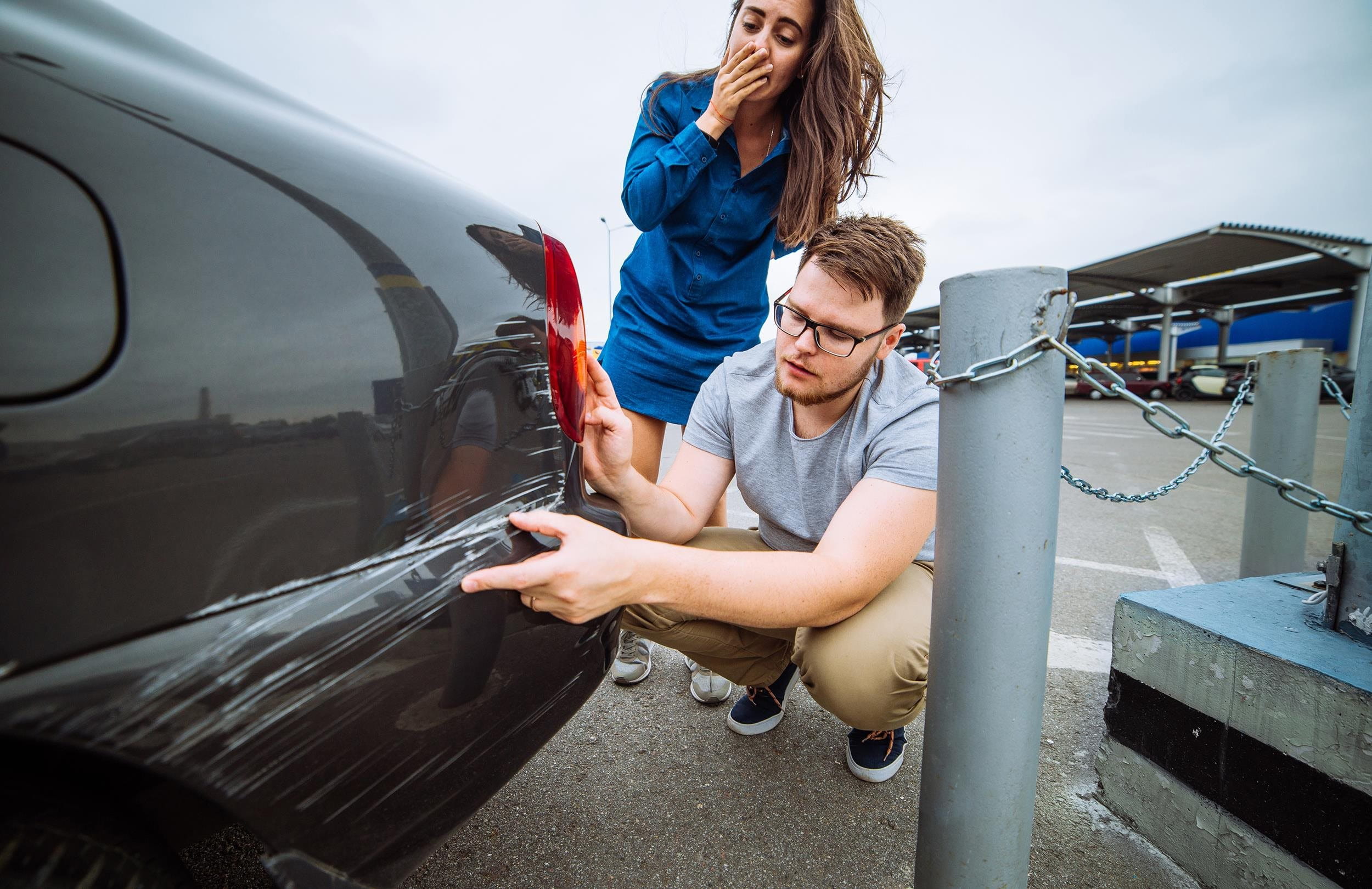 Dommage aux véhicules parqués