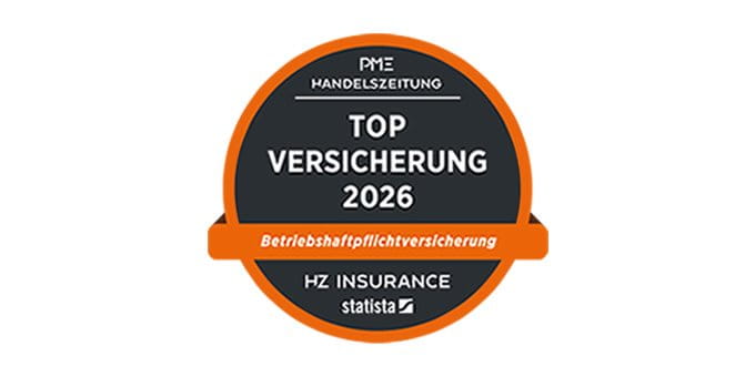 Sigillo con testo: TOP ASSICURAZIONE 2026, HZ INSURANCE, Statistica.