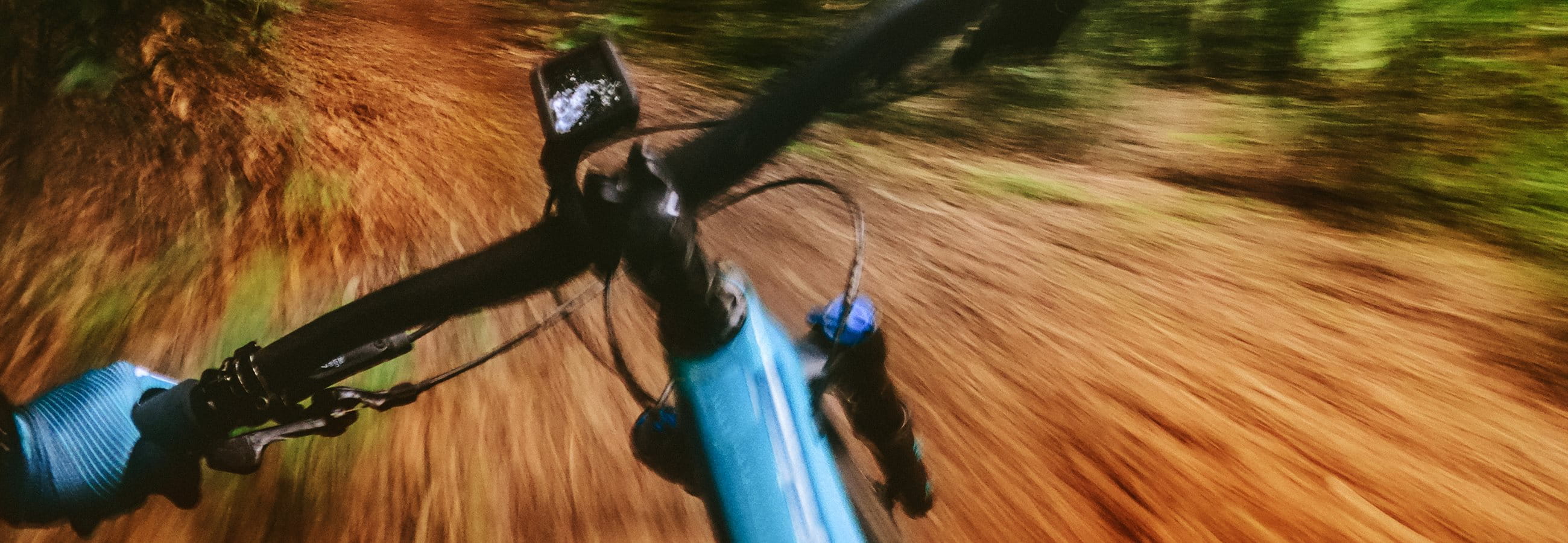 Bike in motion