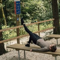 Zurich vitaparcours: Exercise in nature