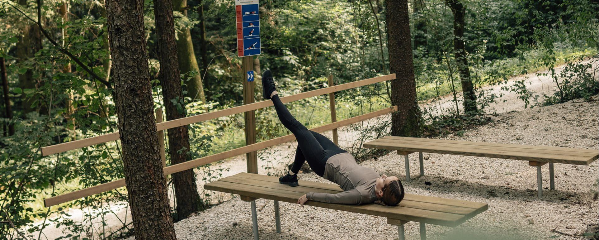 Zurich vitaparcours:  Frische Luft, Bewegung  und Naturerlebnis Zurich vitaparcours:  Frische Luft, Bewegung  und Naturerlebnis