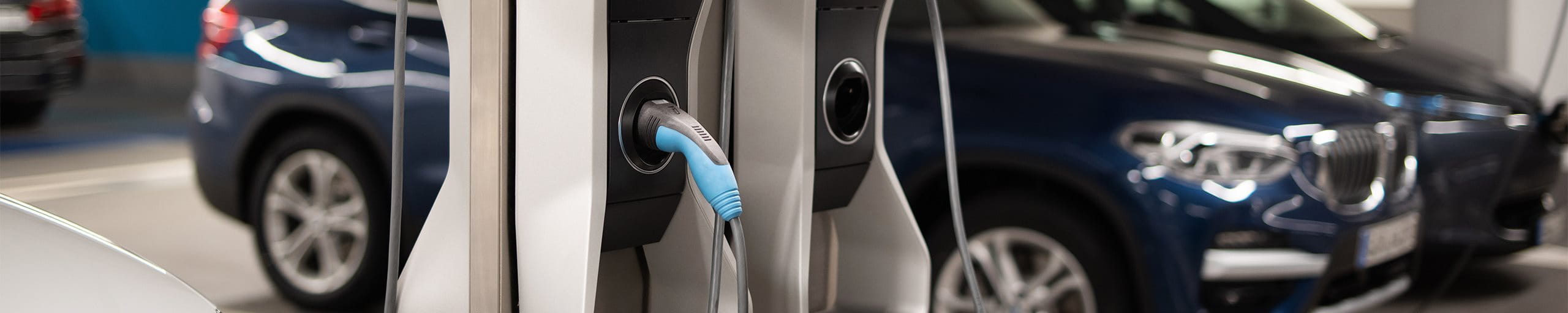 E-car charging station