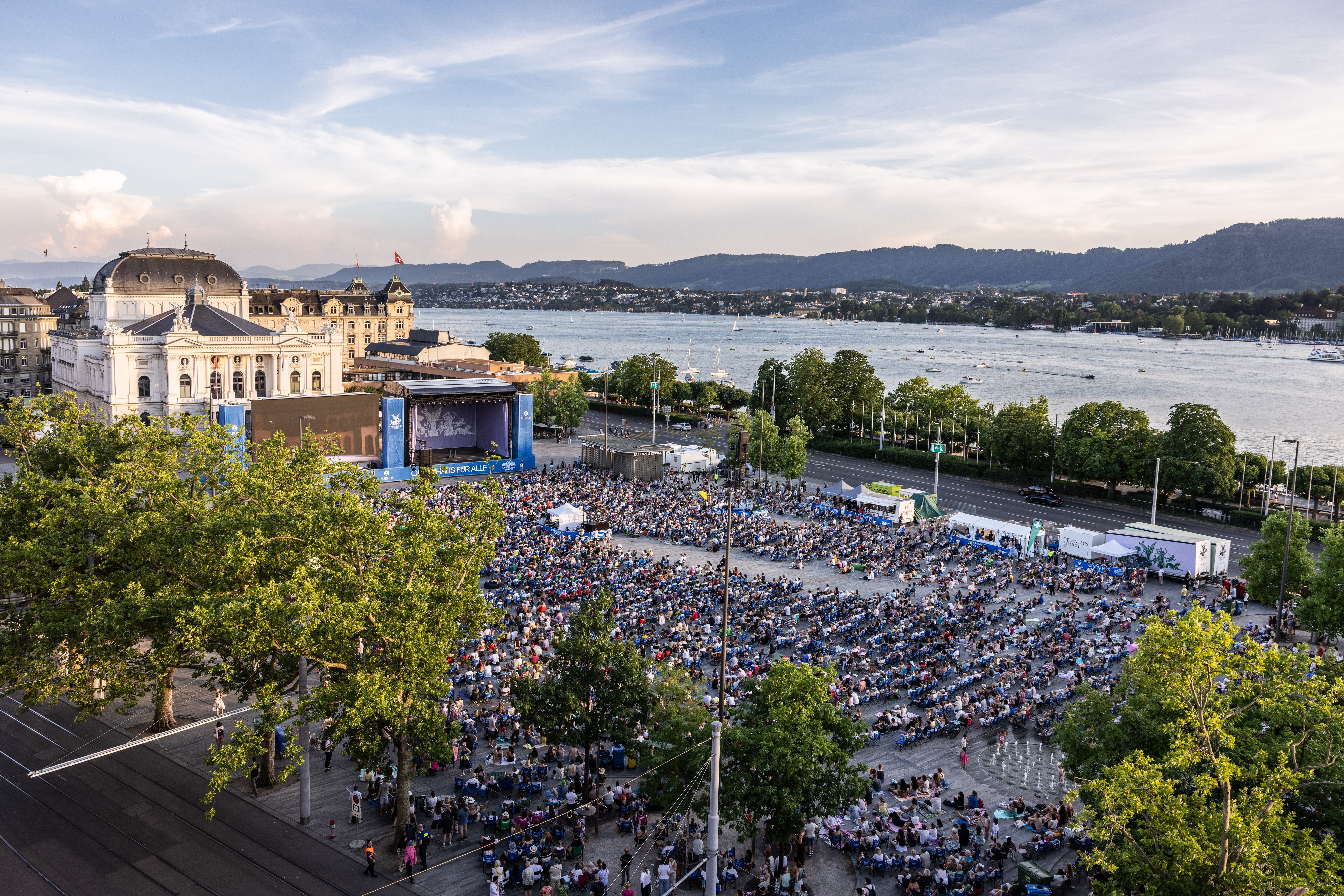 Live streaming dell’opera con pubblico